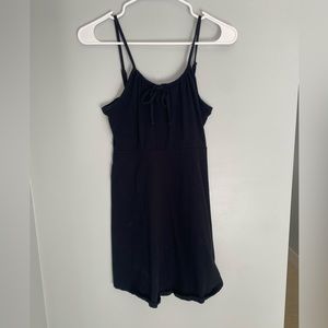 Short tie front dress